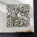 Gravação a laser - QR-Code